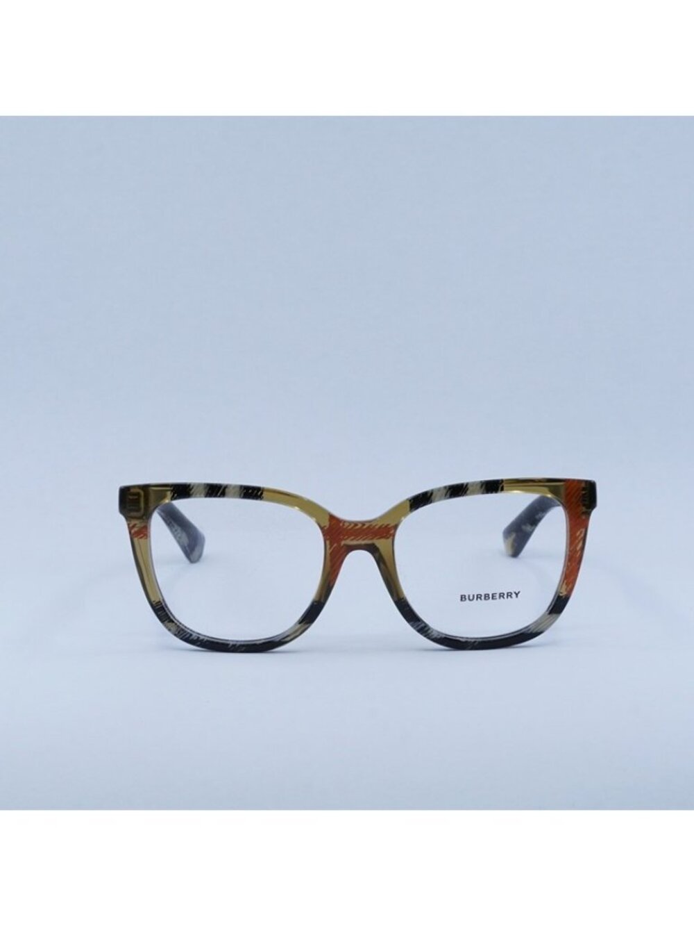 Burberry BE2415 4146 Eyeglasses Check Sand 51mm Square Frame - Picture 4 of 9